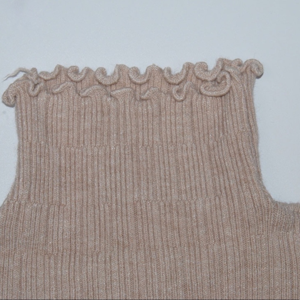 Black Turtleneck Bodycon Basic Slim Fit Sweater - Picture 3 of 6